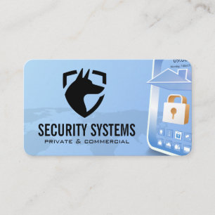 Online Security AI Tech Business Card