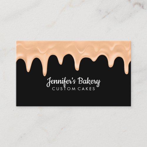 Online treat pastry chef healthy bake shop bakery business card