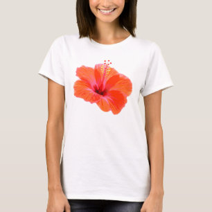 Only a Hibiscus Blossom + your text & ideas T-Shirt