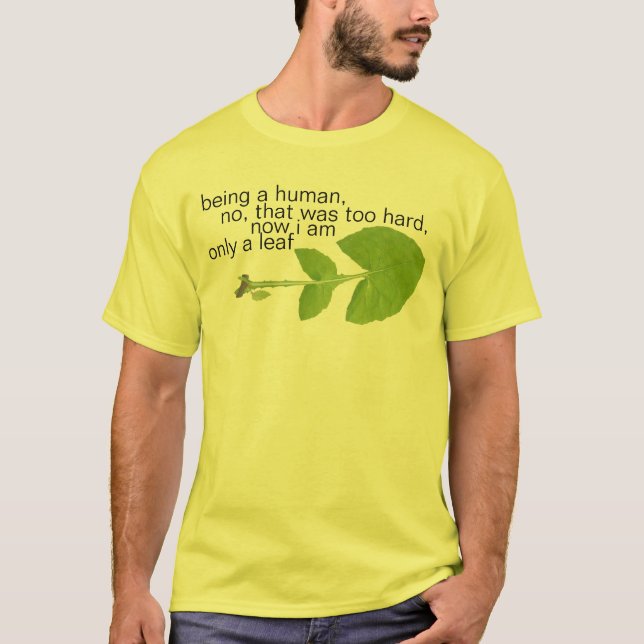 only a leaf T-Shirt (Front)