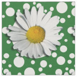 Only a Marguerite Blossom + your backgr. &amp; ideas Fabric