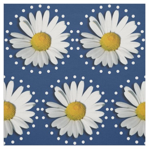 Only a Marguerite Blossom + your backgr. & ideas Fabric
