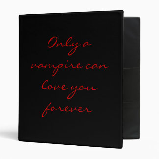 Only a Vampire... binder 3 (red)