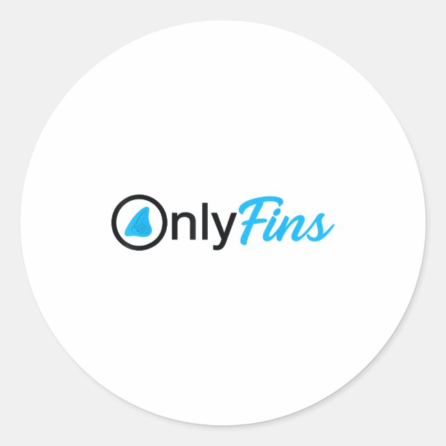 Only Adise Fins Funny B Salmon And Steelhead Fishi Classic Round Sticker (Front)