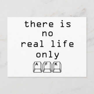 Only AFK Postcard