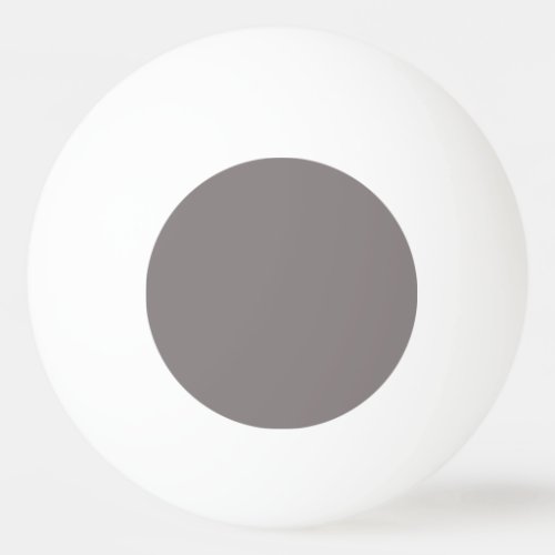 Only aluminum gray stylish solid color Ping_Pong ball