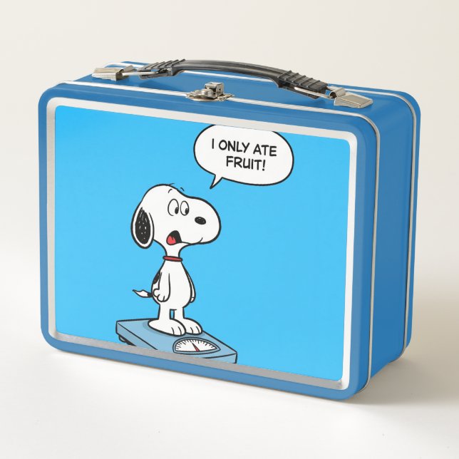 Only Ate Fruits!, by Natasha Us  Metal Lunch Box (Front)