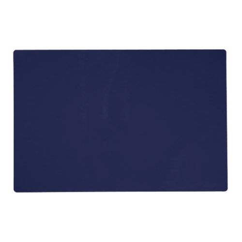 Only blue navy gorgeous solid color OSCB13 Placemat