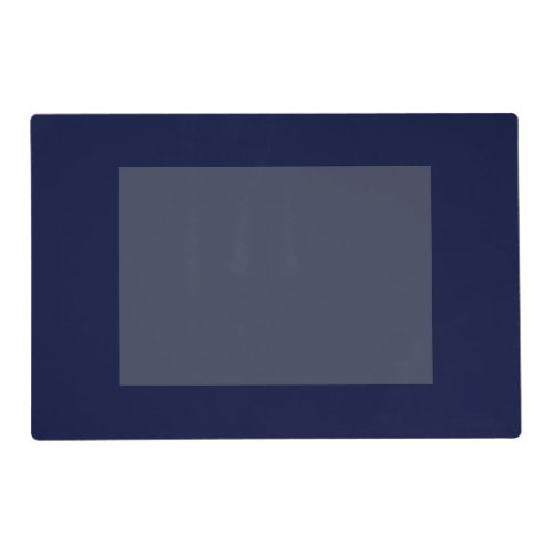 Only Blue navy solid color Placemat