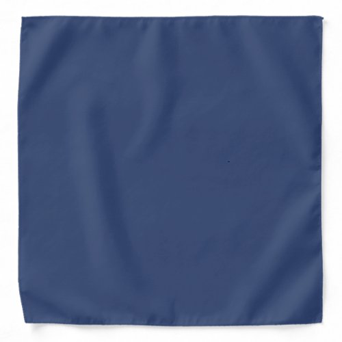 Only blue steel elegant solid color OSCB36 Bandana