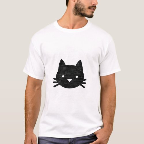 Only Cat Face T_Shirt