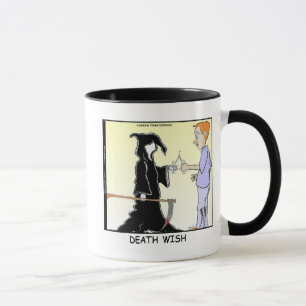 Only Chickens Fear The Reaper Funny Mug