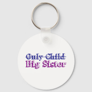 Only Child Big Sister Keychain