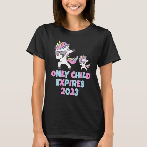 Only Child Expires 2023 Promoted To Big Brother Bi T_Shirt