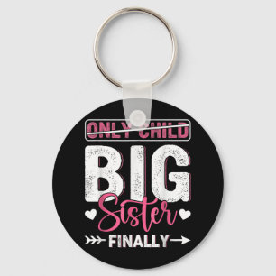 Only Child Expires 2026 Promoted To Big Sister Fin Keychain