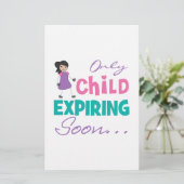 Only Child Expiring Soon (Standing Front)