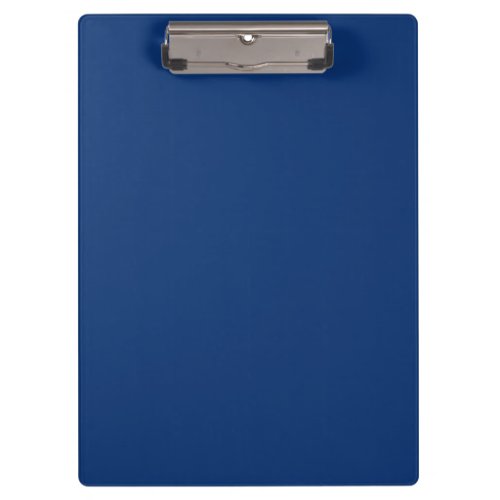 Only cobalt cool blue solid color background clipboard