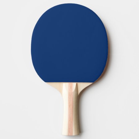 Only Cobalt Cool Blue Solid Color Background Ping Pong Paddle
