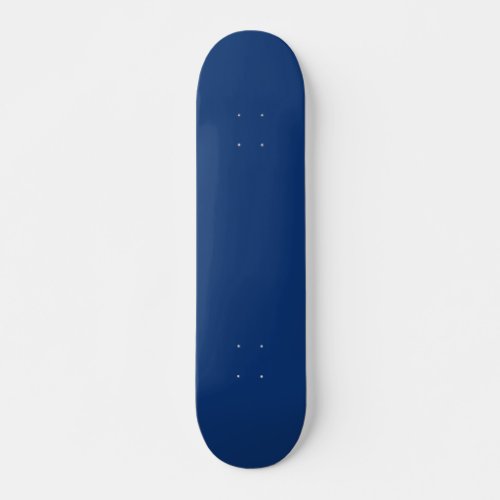 Only cobalt cool blue solid color background skateboard deck