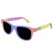 Only Color Background - Color Mix I + Your Ideas Sunglasses at Zazzle