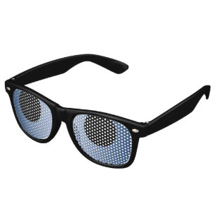 Only Color Background - dark blue gradient Retro Sunglasses