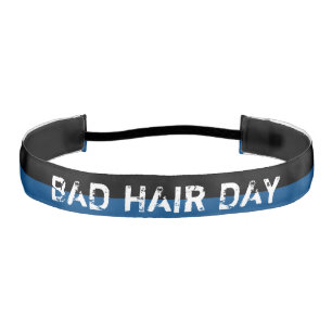 Only Color Background - dark blue + your ideas Athletic Headband