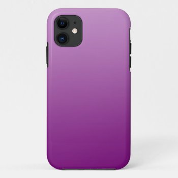 Only Color Gradients - Magenta Iphone 11 Case by EDDArtSHOP at Zazzle