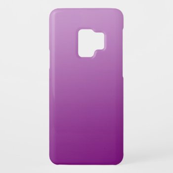 Only Color Gradients - Magenta Case-mate Samsung Galaxy S9 Case by EDDArtSHOP at Zazzle
