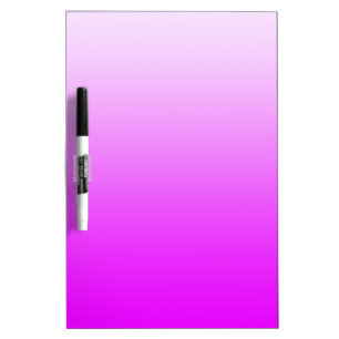 ONLY COLOR gradients - neon pink Dry-Erase Board