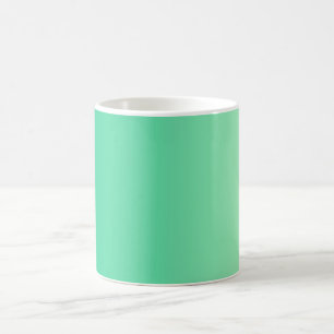 ONLY COLOR gradients - ocean green Coffee Mug