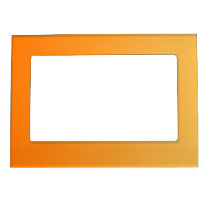 ONLY COLOR gradients - orange Magnetic Frame