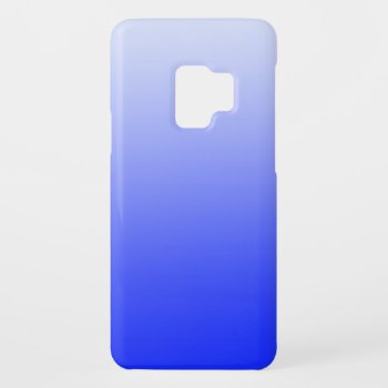 Only Color Gradients - Royal Blue Case-mate Samsung Galaxy S9 Case by EDDArtSHOP at Zazzle