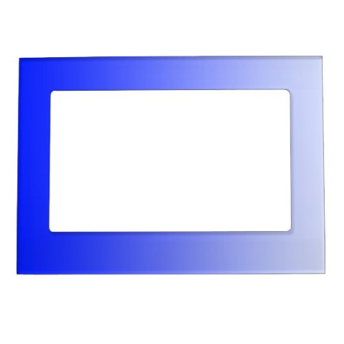 ONLY COLOR gradients _ royal blue Magnetic Photo Frame