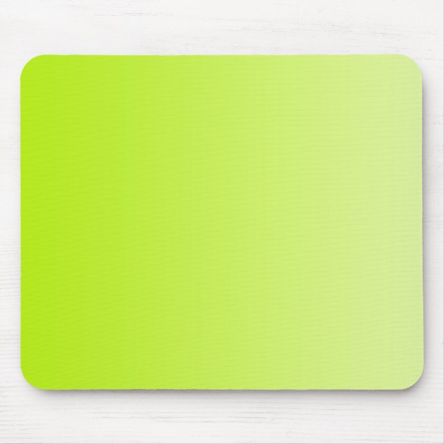 ONLY COLOR gradients - spring green Mouse Pad (Front)