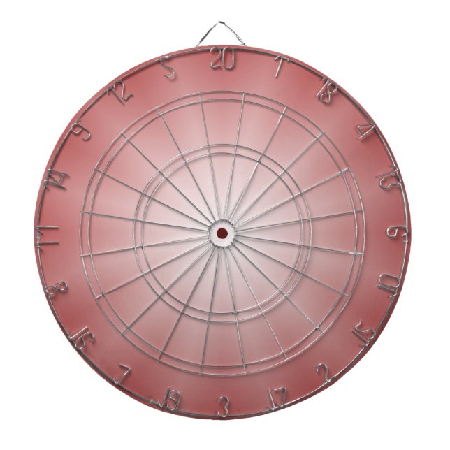 ONLY COLOR gradients Star - red Dart Board (Front)