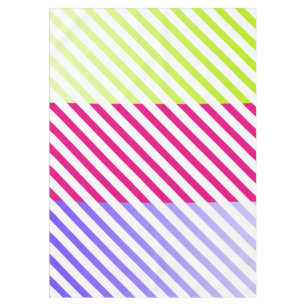 ONLY COLOR gradients & white stripes + your backg. Tablecloth