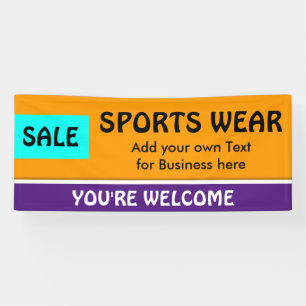 Only Color orange cyan & stripe + your idea Banner