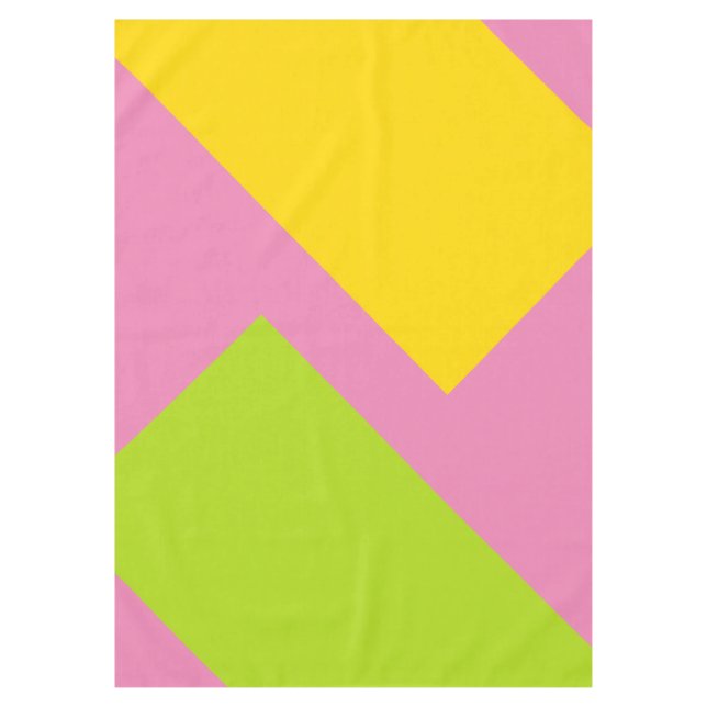 ONLY COLOR pattern green yellow + your backgr. Tablecloth (Front)