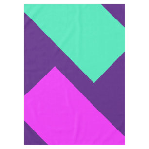ONLY COLOR pattern mint pink + your backgr. Tablecloth