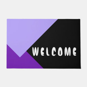 Only Color purple, light violet + your ideas Doormat