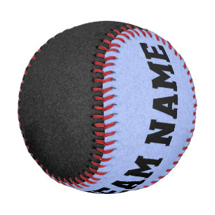 Only Color splatter - black & light blue Baseball