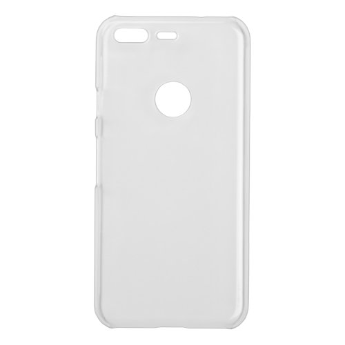 Only cool white modern solid color OSCB26 Uncommon Google Pixel Case