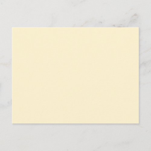 Only cream pale pretty solid OSCB44 background Postcard