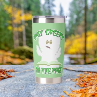Only Creepy on Page Horror Funny Ghost Writer