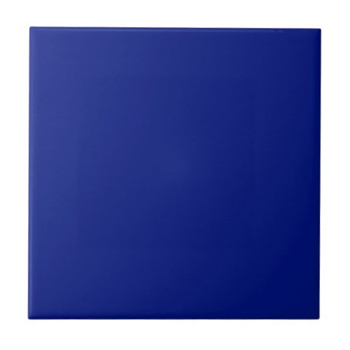 Only dark blue elegant solid color OSCB33 Tile