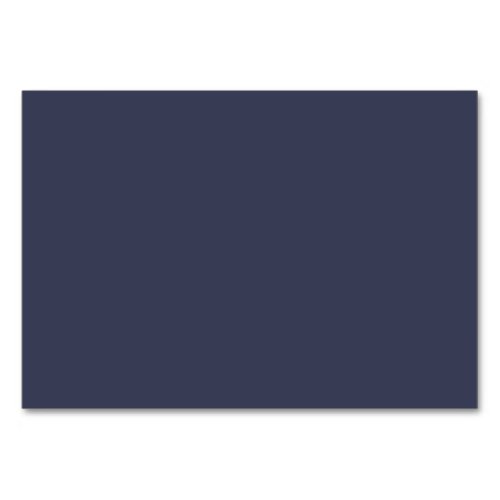 Only dark blue gray livid solid color background table number