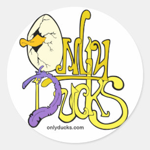 Only Ducks Logo Stickers