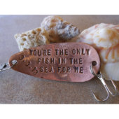 "Only Fish in the Sea" Anniversary Fishing Lure (Top)