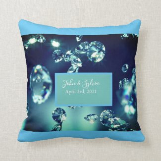 Only For A Jewel Wedding Pillow