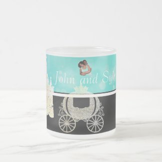 Only for a Princess Wedding Frosted Glass Frosted Glass Coffee Mug